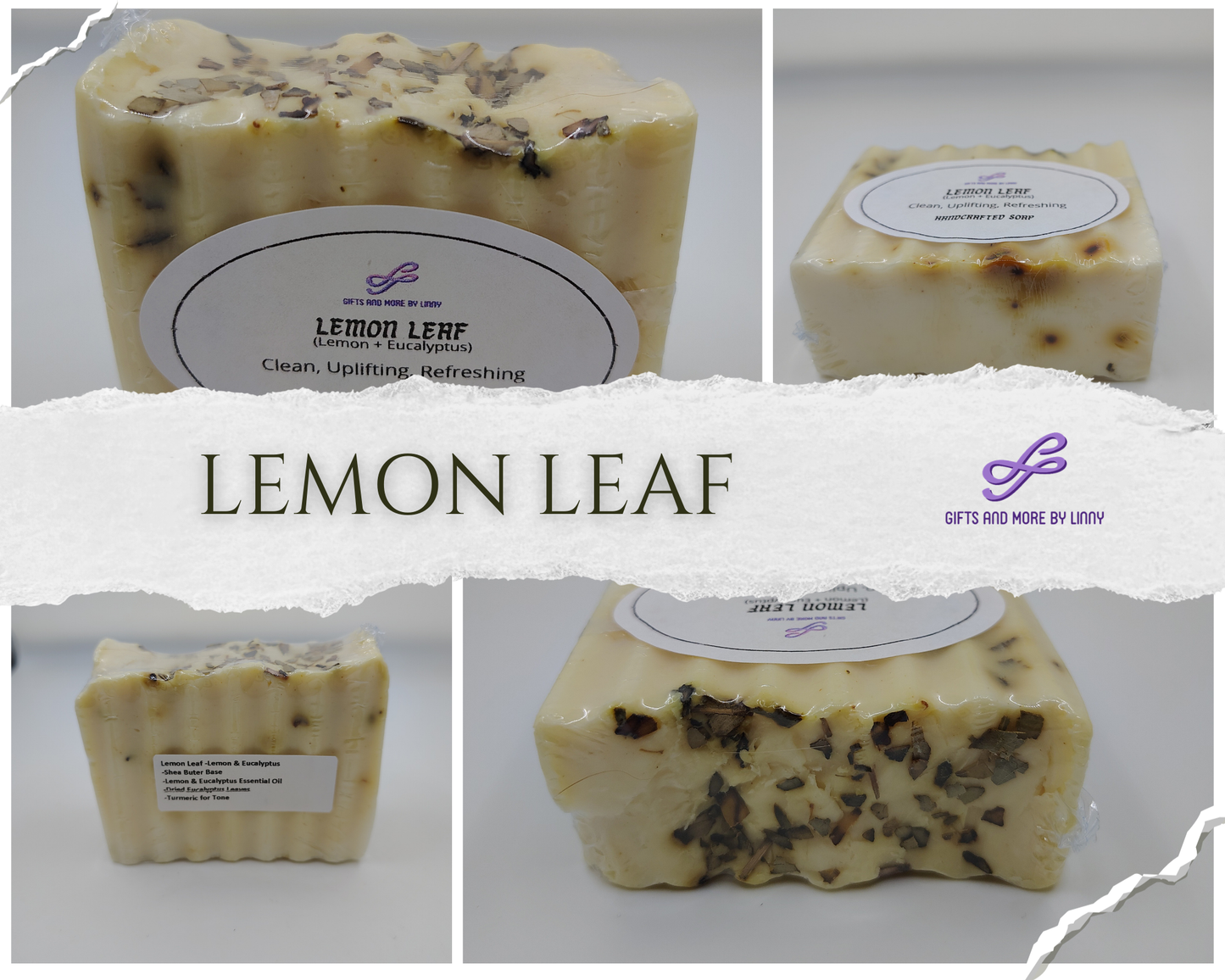 Lemon Leaf - Handcrafted Soap - Shea Butter