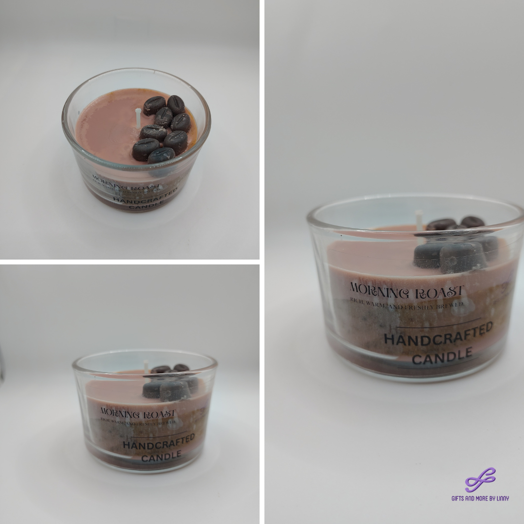 Morning Roast Handcrafted Candle 4oz Jar