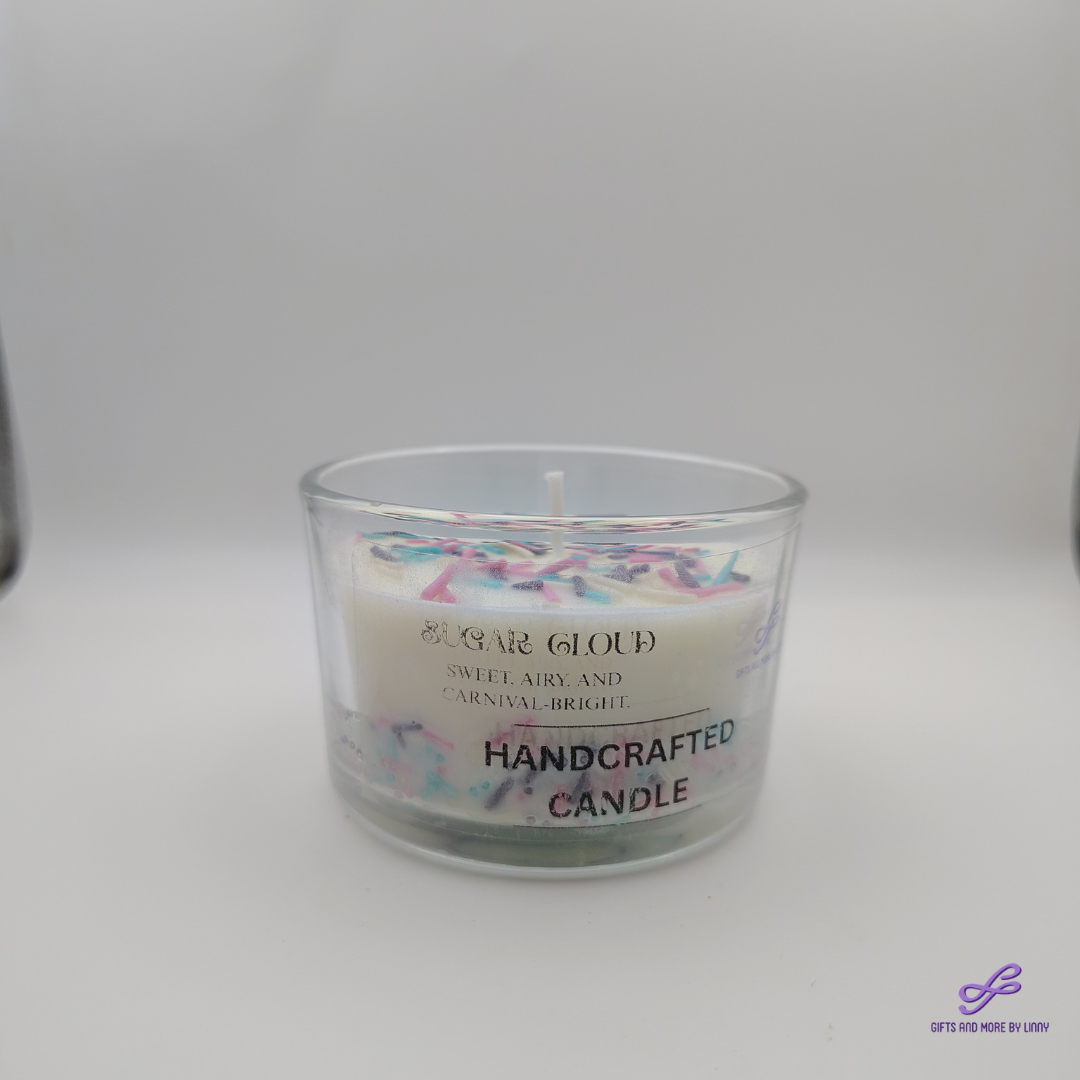 Sugar Cloud Handcrafted Candle 4oz Jar