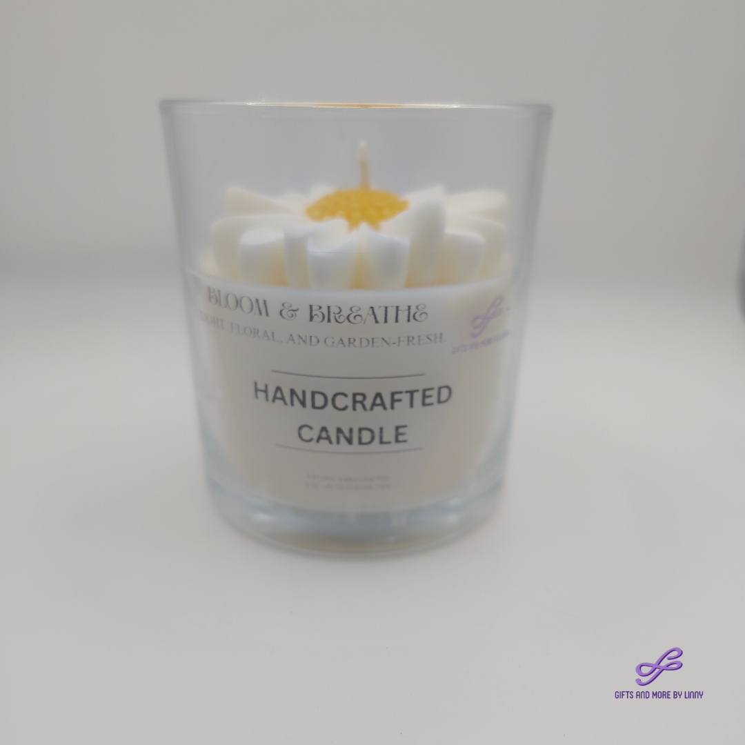 Daisy Daylight Handcrafted Candle 8oz Jar