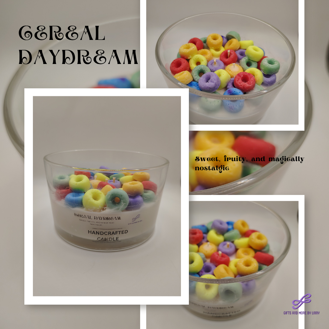 Cereal Daydream Handcrafted Candle 24 oz Jar
