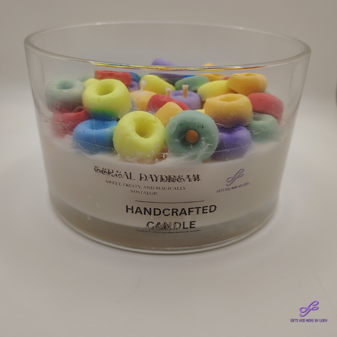 Cereal Daydream Handcrafted Candle 24 oz Jar