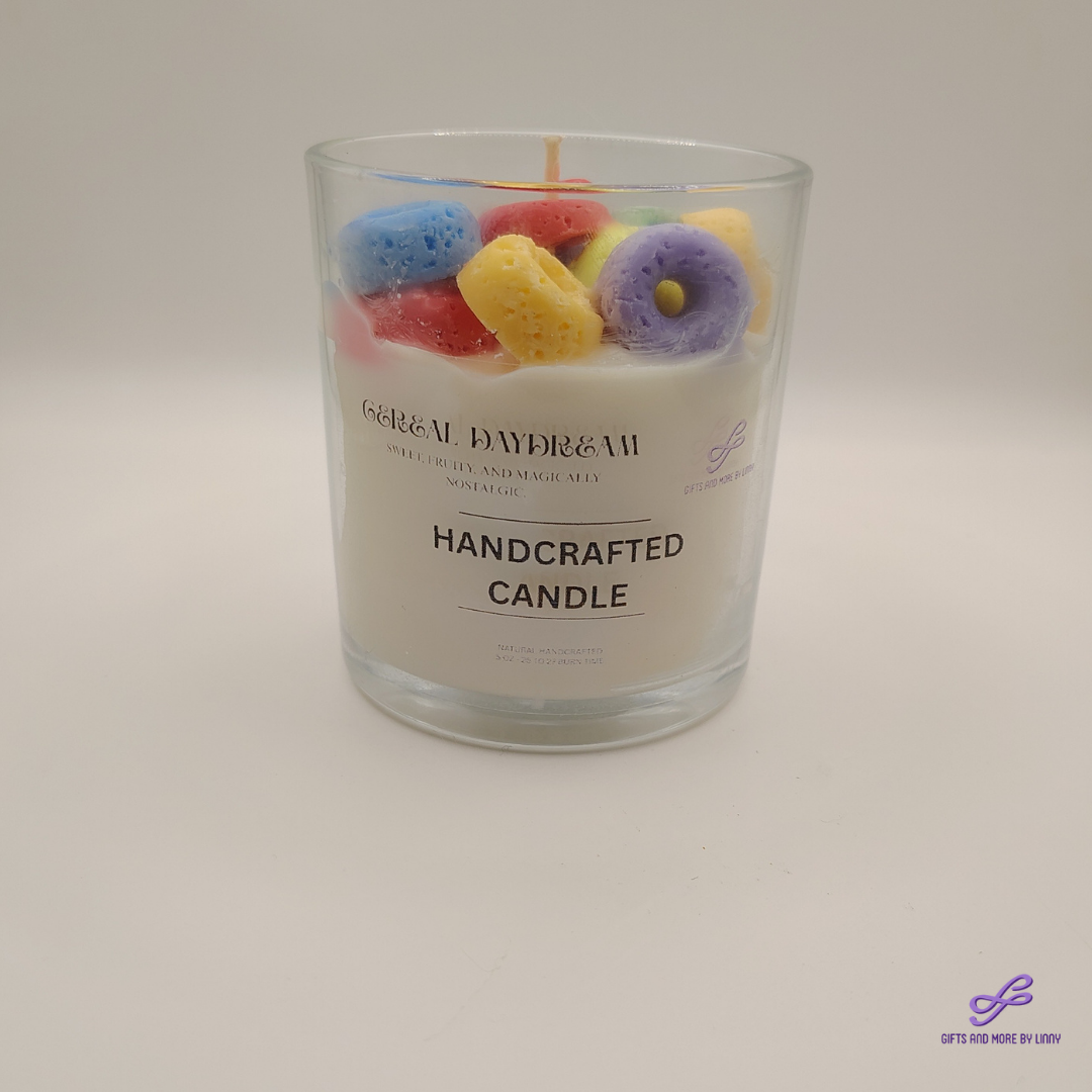 Cereal Daydream Handcrafted Candle 8 oz Jar