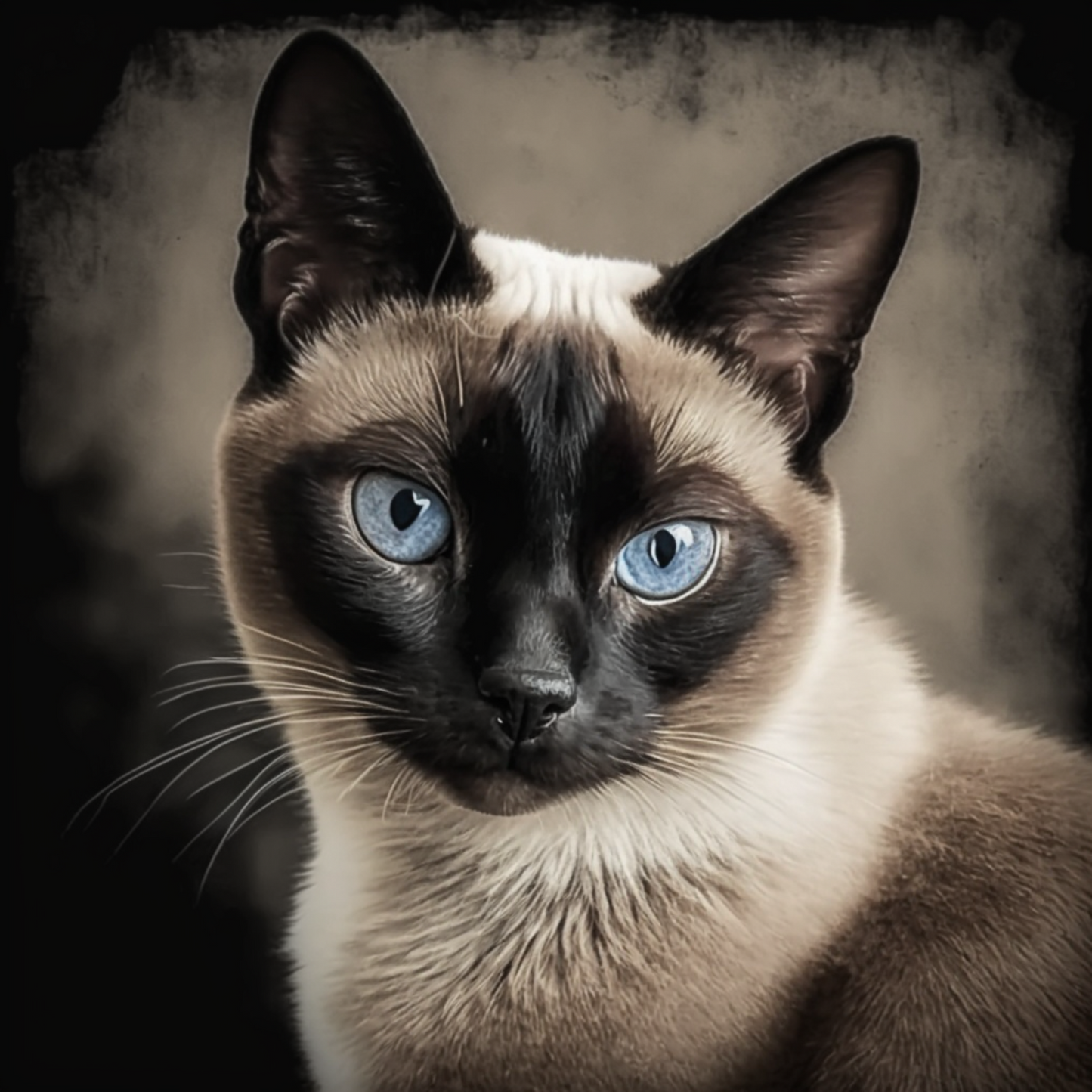 Misty, Siamese Cat Digital Download
