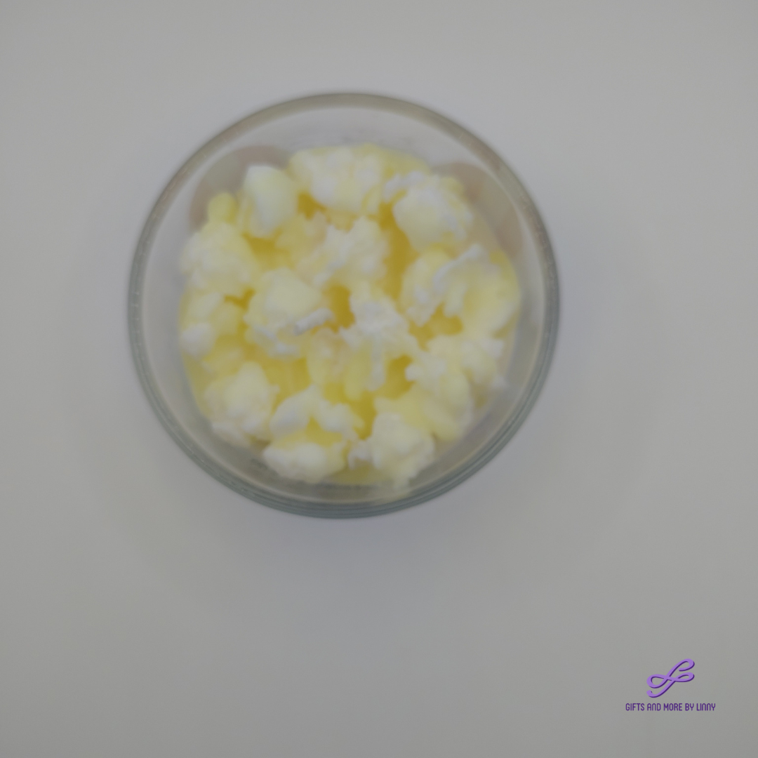Movie Night Handcrafted Candle 4oz Jar
