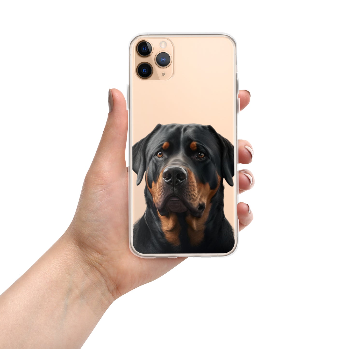 Jack, Rottweiler Dog Clear Case for iPhone®