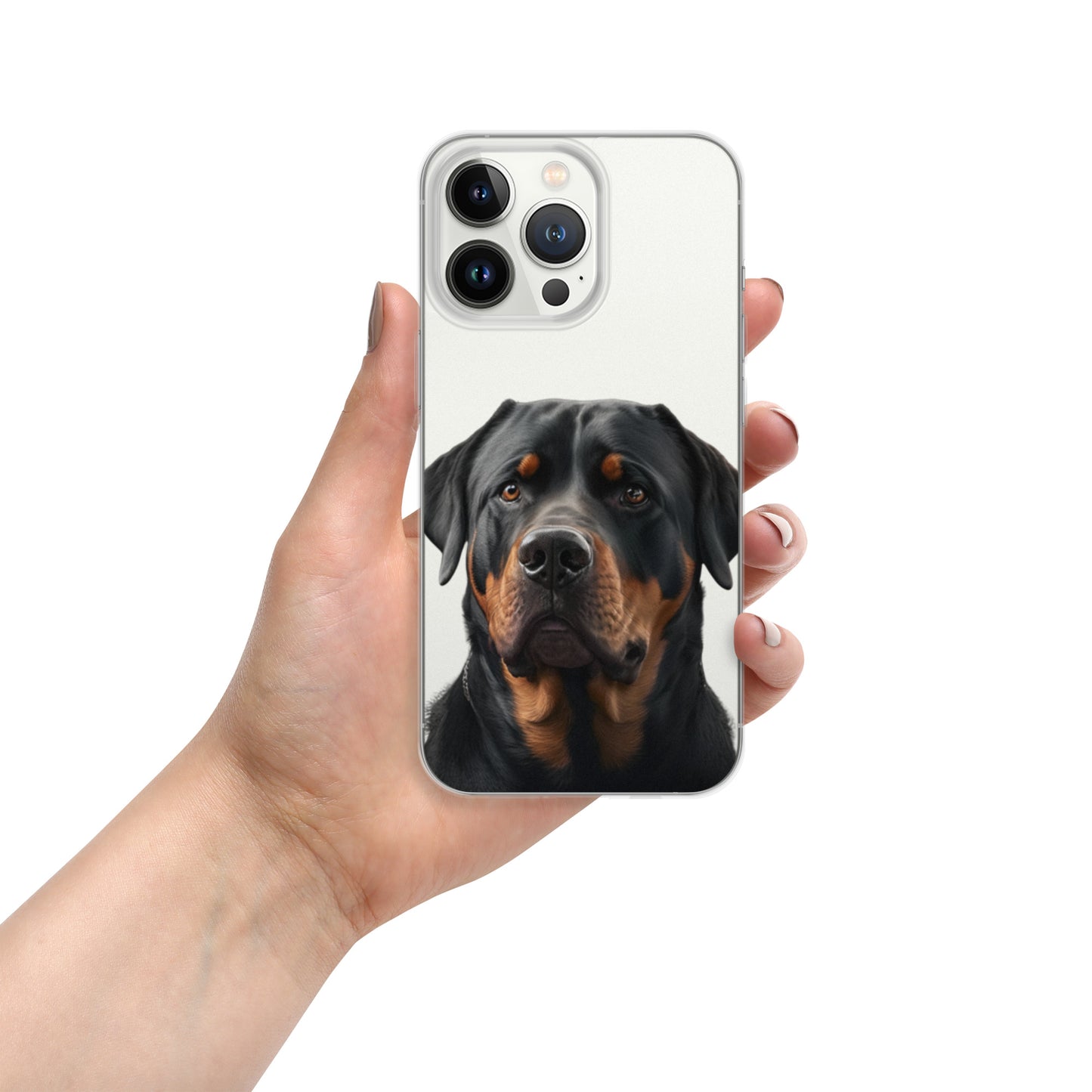 Jack, Rottweiler Dog Clear Case for iPhone®