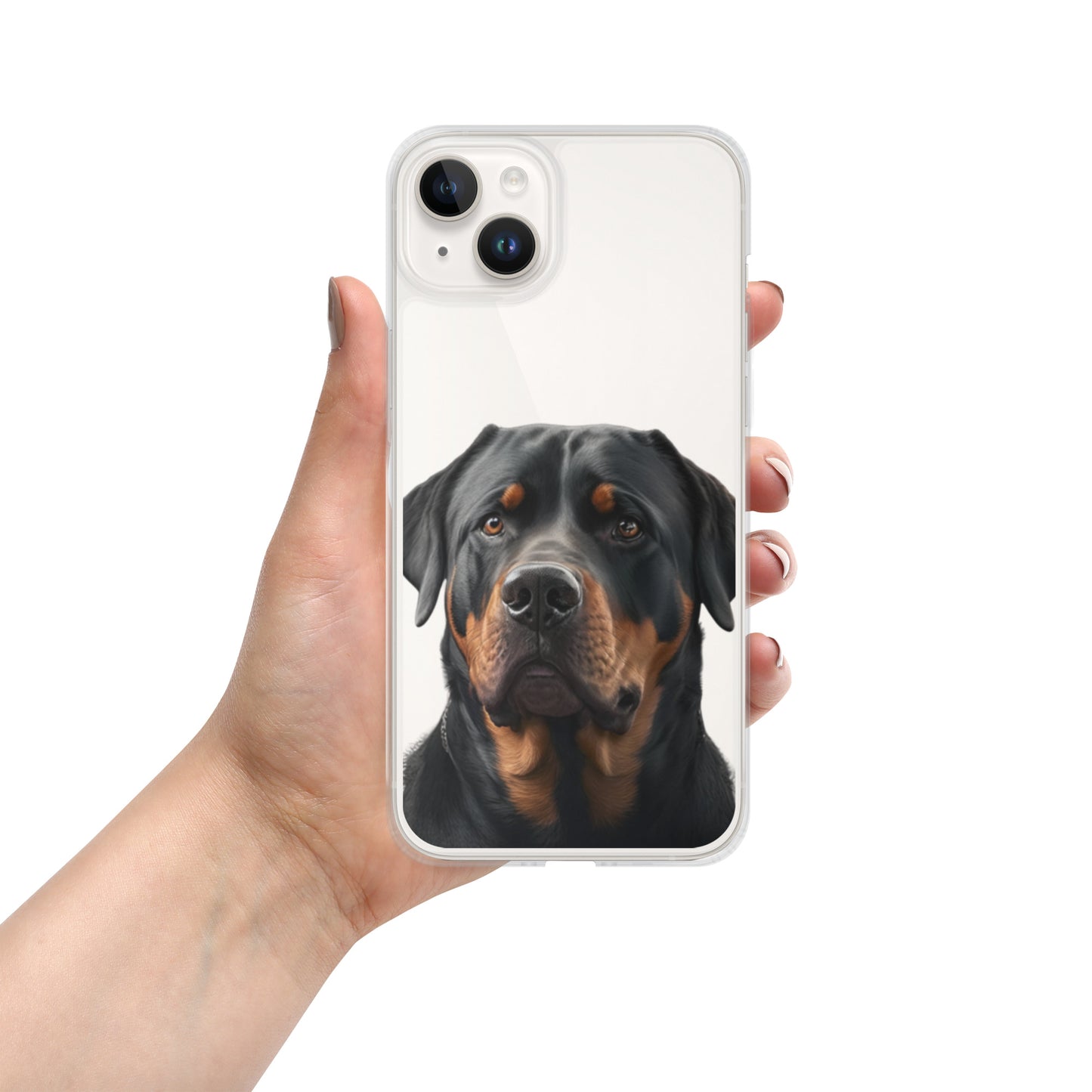 Jack, Rottweiler Dog Clear Case for iPhone®