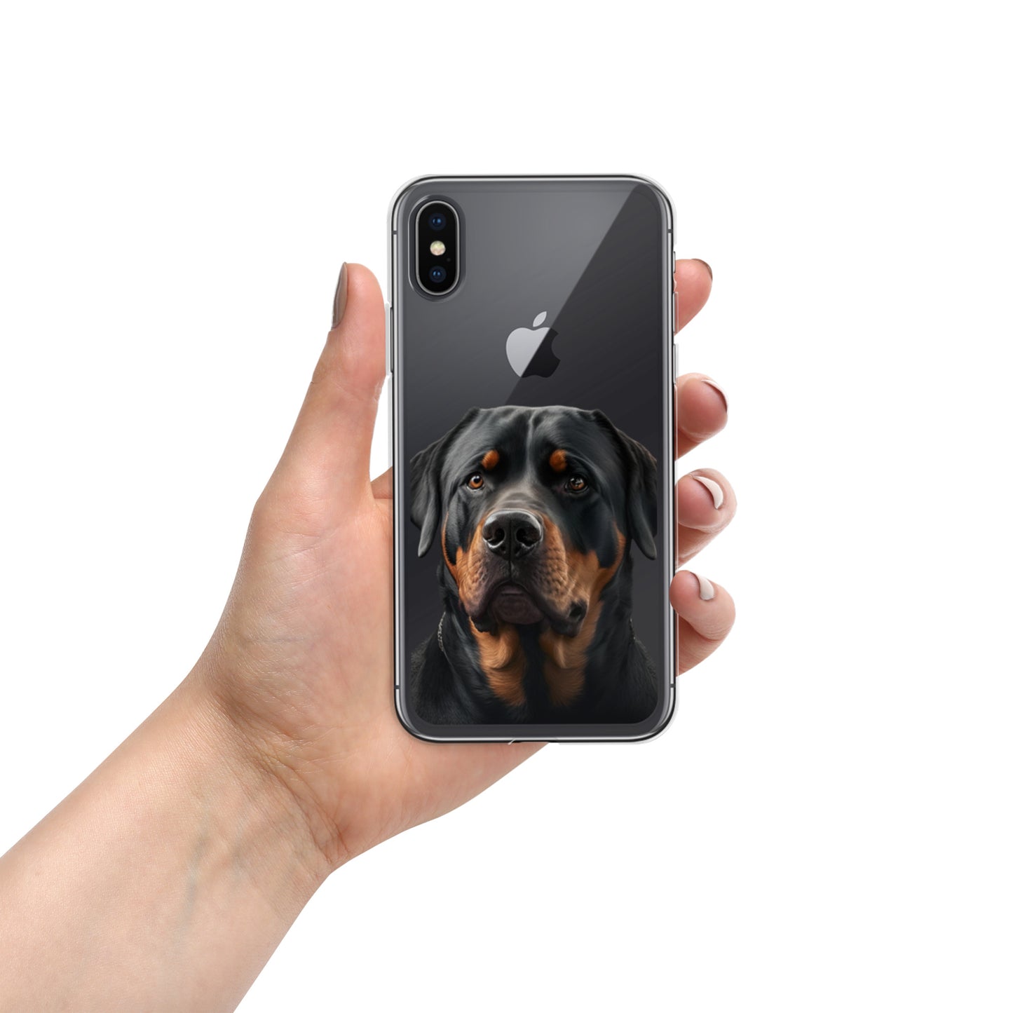 Jack, Rottweiler Dog Clear Case for iPhone®