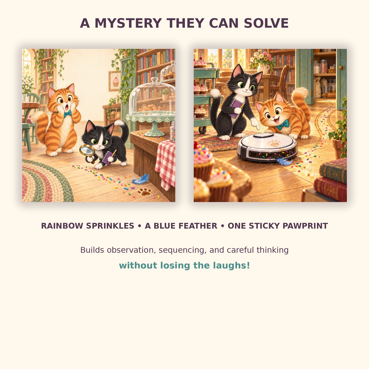 Whiskers & Wonders: Moxie and Mittens in the Case of the Missing Cupcakes