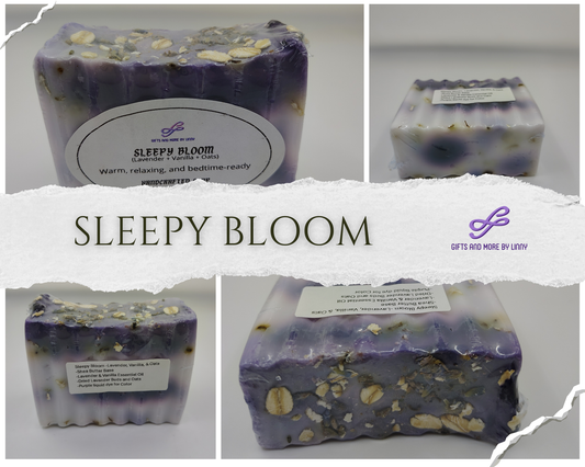 Sleepy Bloom - Handcrafted Soap - Shea Butter