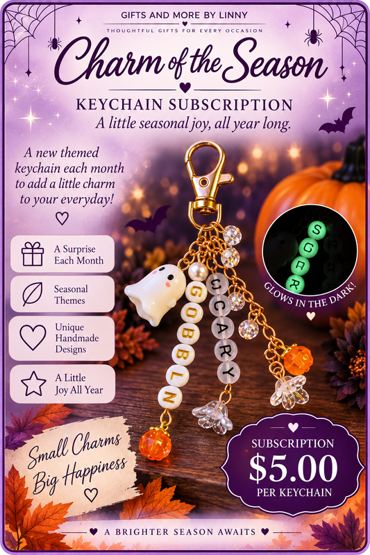 🔑 Monthly Themed Keychain — Subscription
