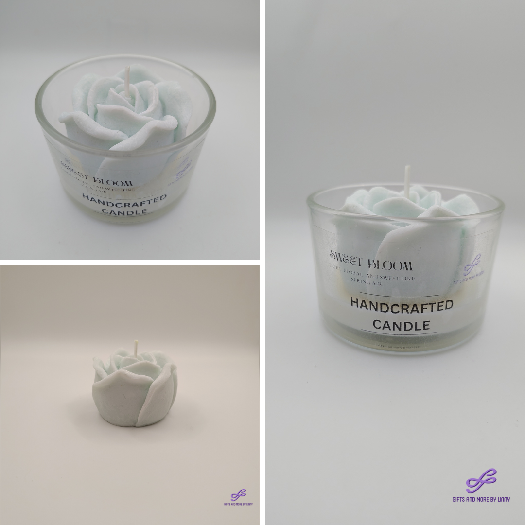Timeless Rose Handcrafted Candle 4oz Jar - Calm Embrace