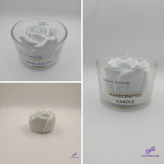 Timeless Rose Handcrafted Candle 4oz Jar - Calm Embrace