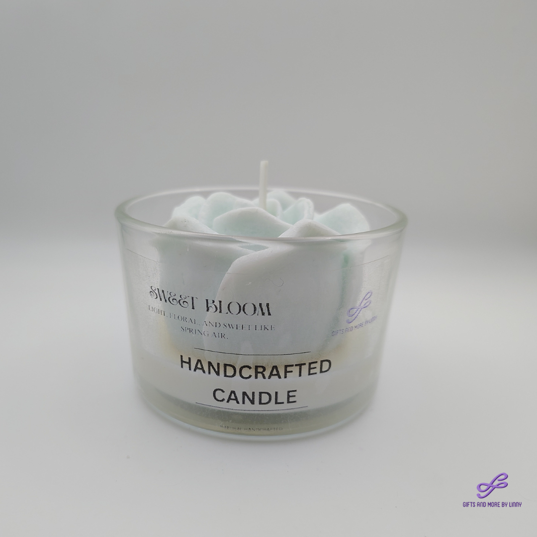 Timeless Rose Handcrafted Candle 4oz Jar - Calm Embrace