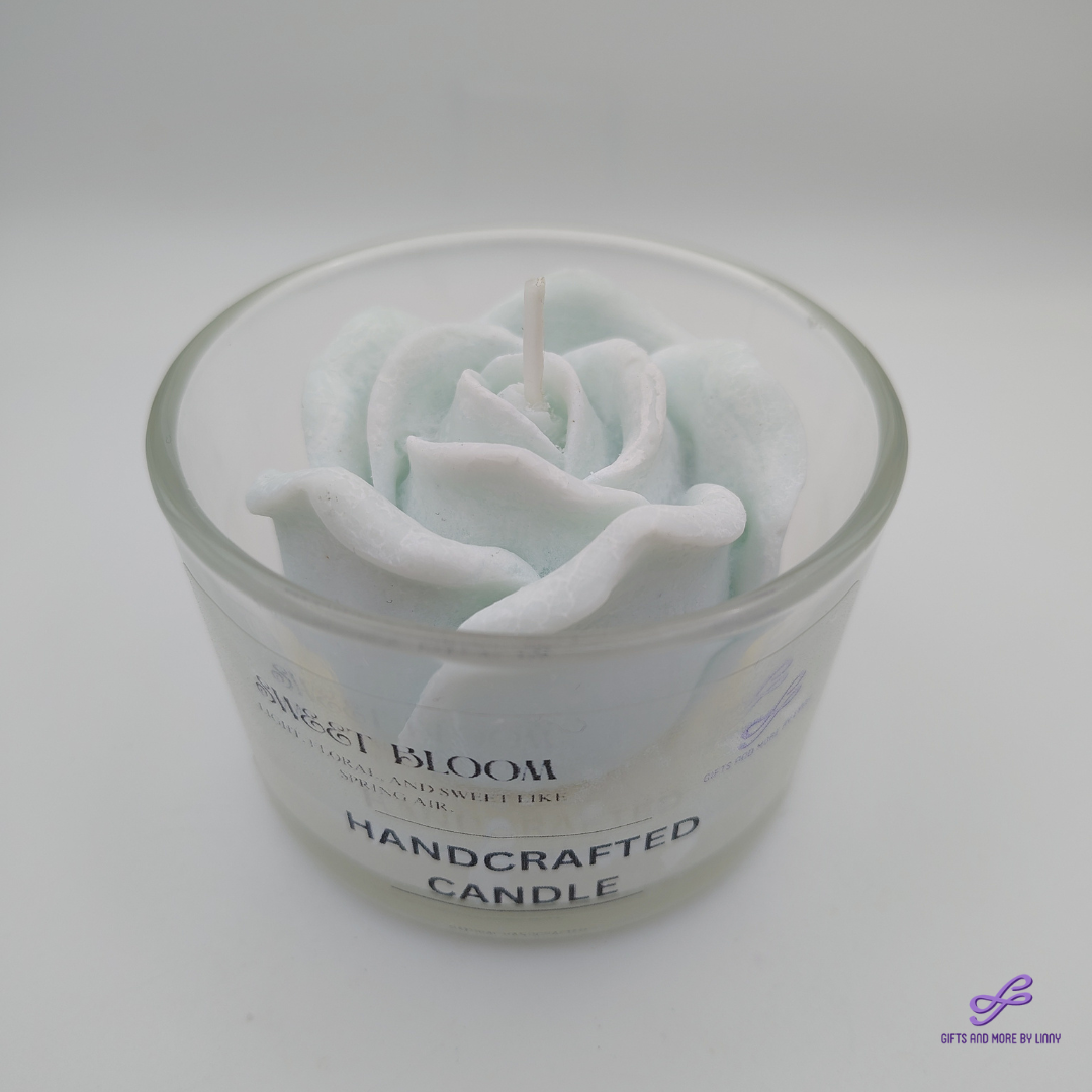 Timeless Rose Handcrafted Candle 4oz Jar - Calm Embrace