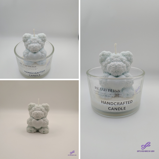 Bear Hugs & Love Handcrafted Candle 4oz Jar - Calm Embrace