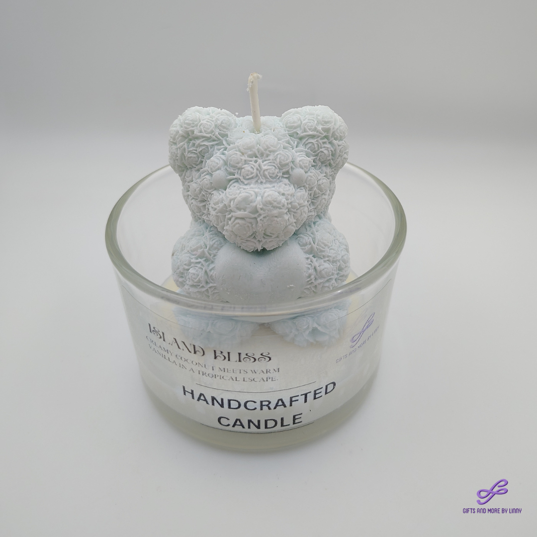 Bear Hugs & Love Handcrafted Candle 4oz Jar - Calm Embrace
