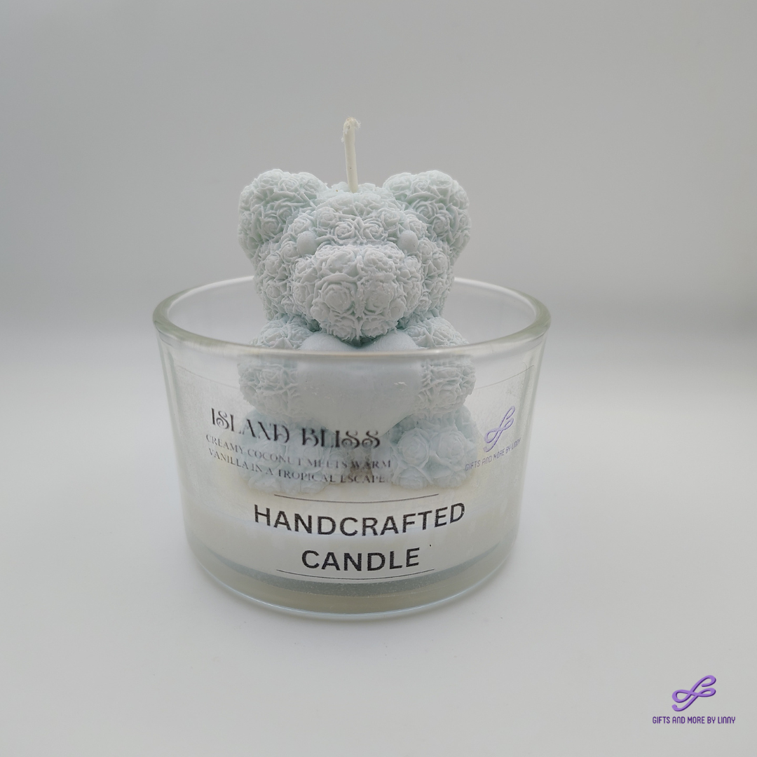 Bear Hugs & Love Handcrafted Candle 4oz Jar - Calm Embrace