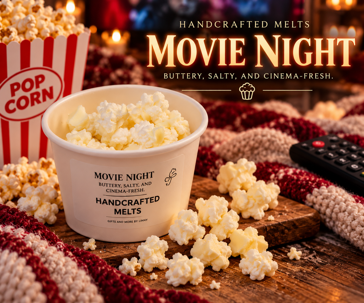 Movie Night Popcorn Wax Melts – 80g