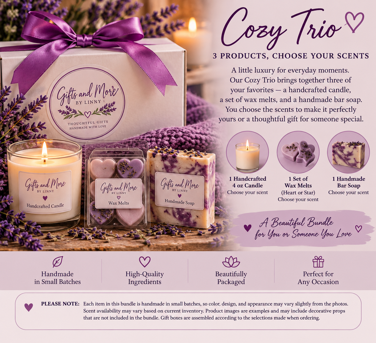 💜 Cozy Trio