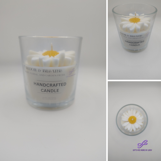 Daisy Daylight Handcrafted Candle 8oz Jar
