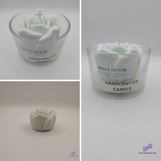 Timeless Rose Handcrafted Candle 4oz Jar - Peaceful Heart