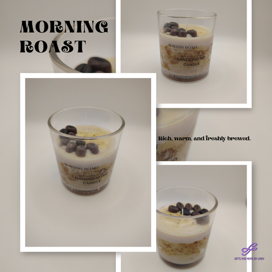 Morning Roast Handcrafted Candle 8 oz Jar