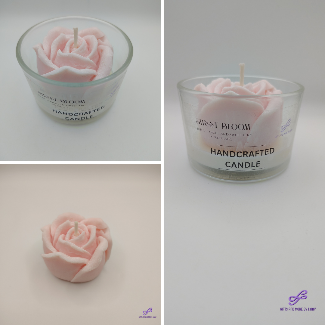Timeless Rose Handcrafted Candle 4oz Jar - Sweet Affection