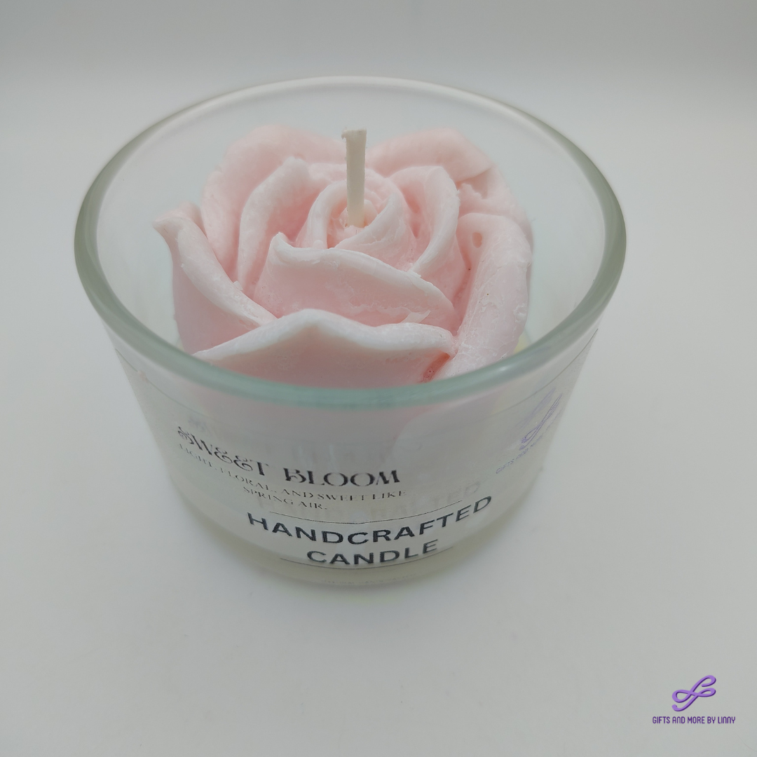 Timeless Rose Handcrafted Candle 4oz Jar - Sweet Affection