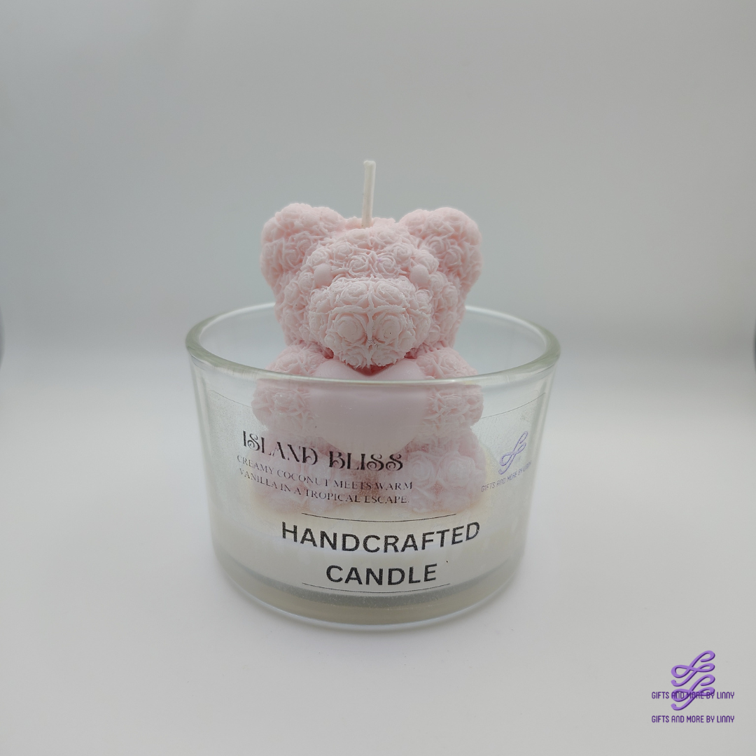 Bear Hugs & Love Handcrafted Candle 4oz Jar - Sweet Affection