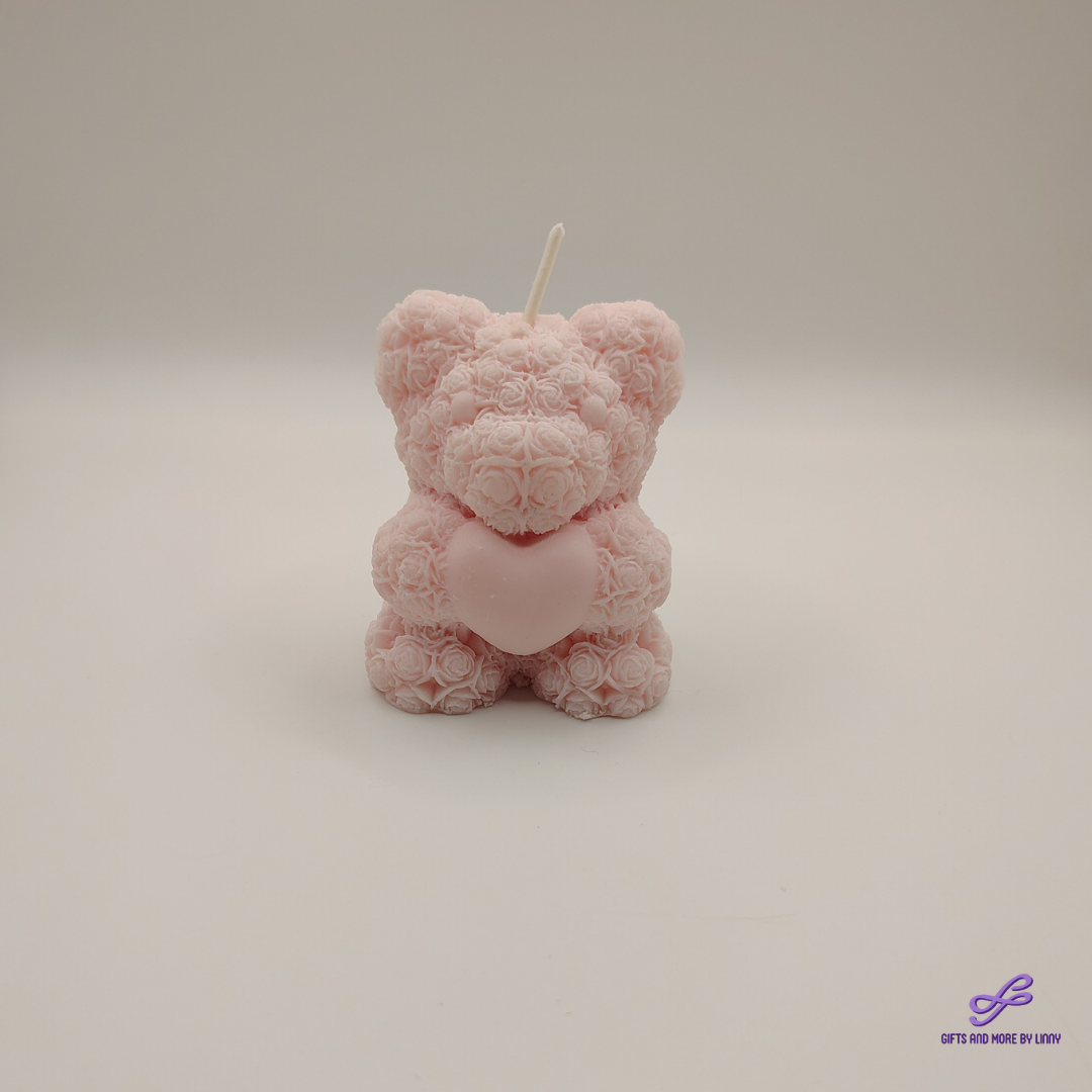 Bear Hugs & Love Handcrafted Candle 4oz Jar - Sweet Affection