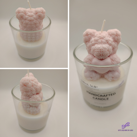 Bear Hugs & Love Handcrafted Candle 8oz Jar - Sweet Affection
