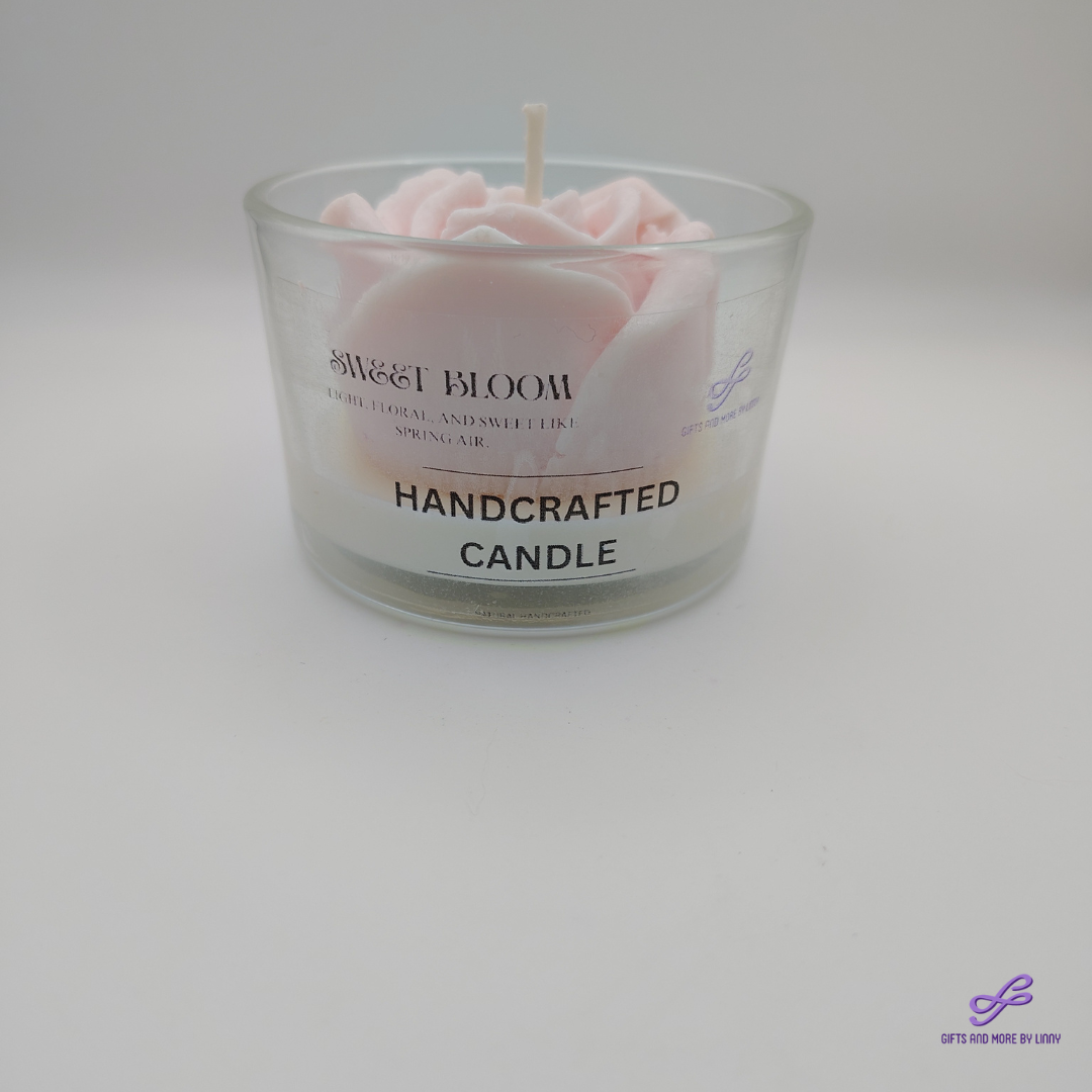 Timeless Rose Handcrafted Candle 4oz Jar