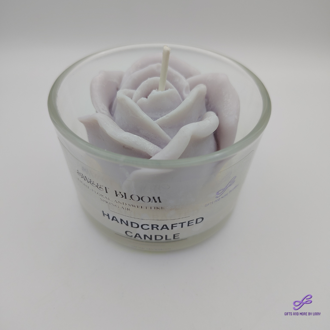 Timeless Rose Handcrafted Candle 4oz Jar - Lavender Love