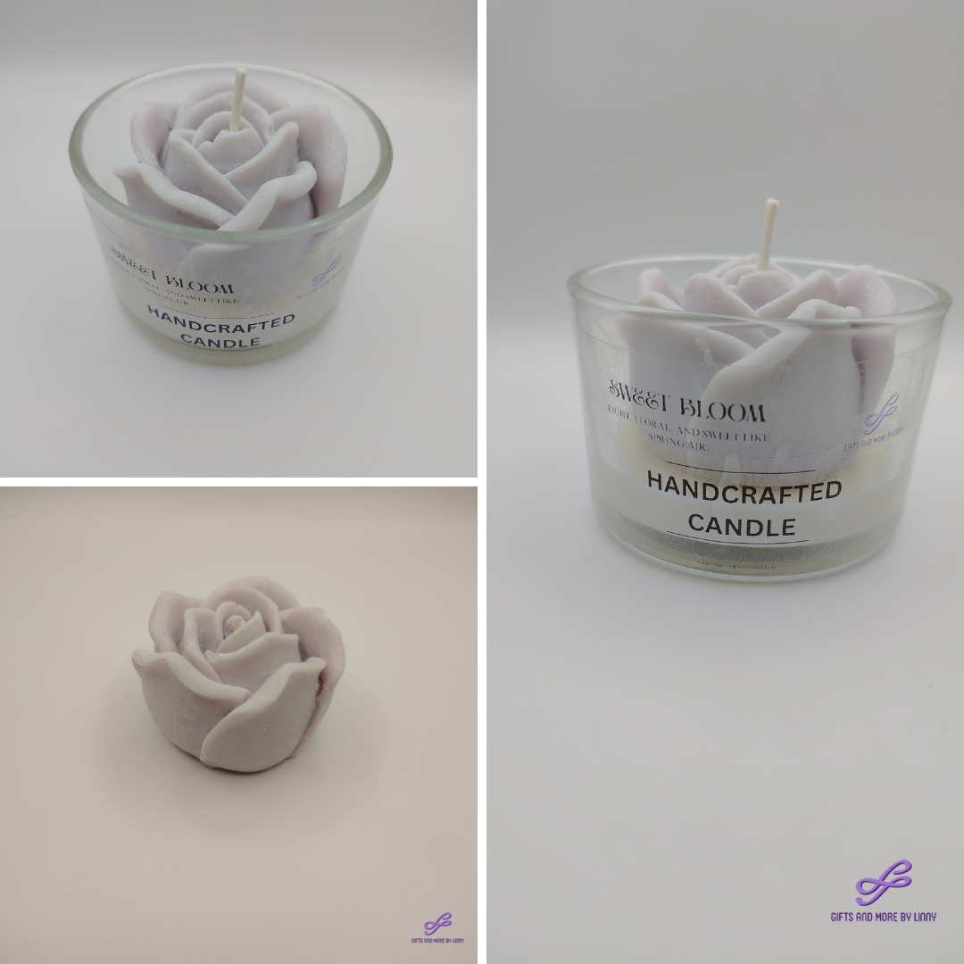Timeless Rose Handcrafted Candle 4oz Jar