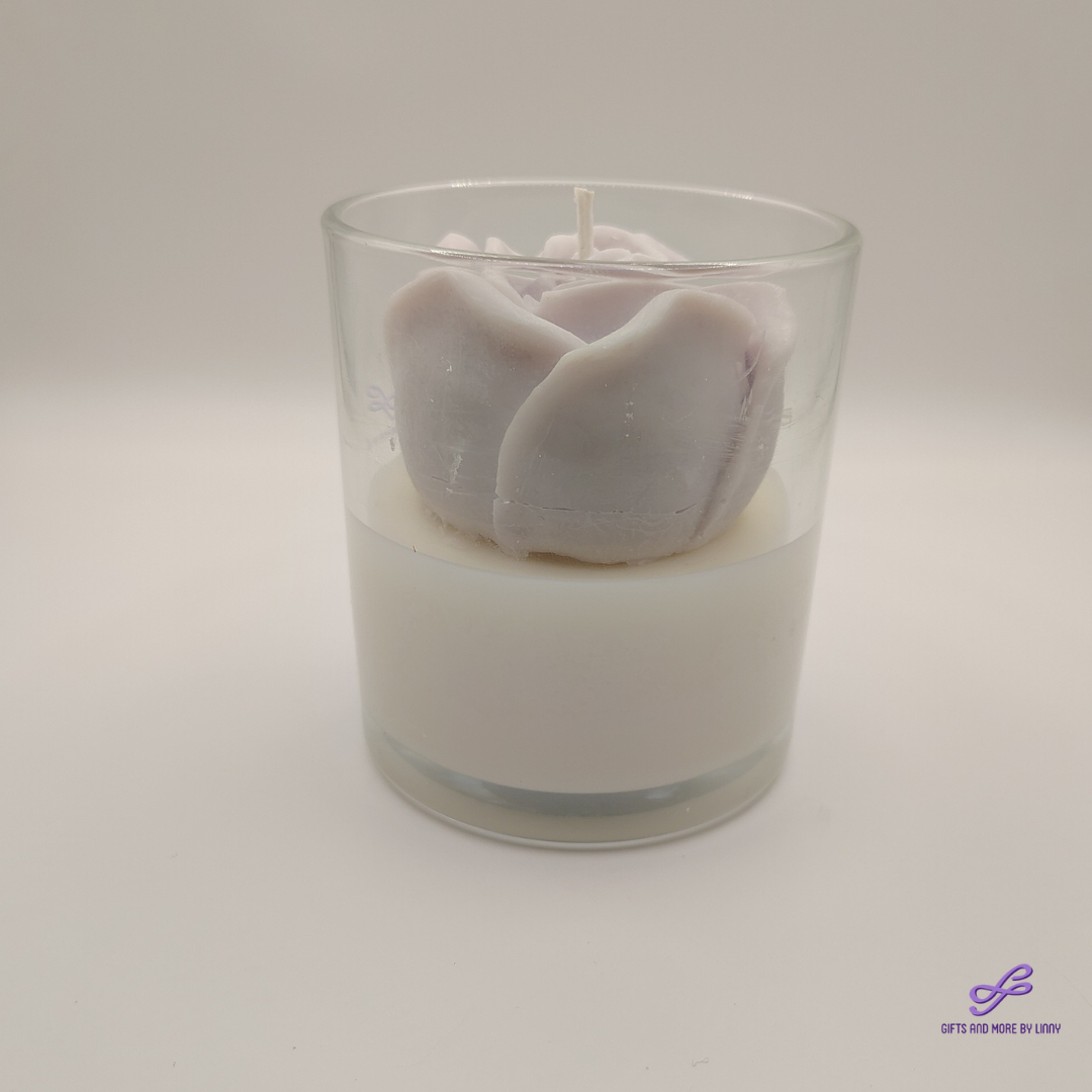 Timeless Rose Handcrafted Candle 8 oz Jar - Lavender Love