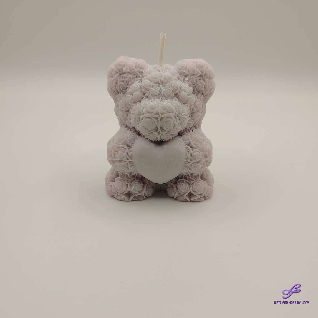 Bear Hugs & Love Handcrafted Candle 4oz Jar - Lavender Love