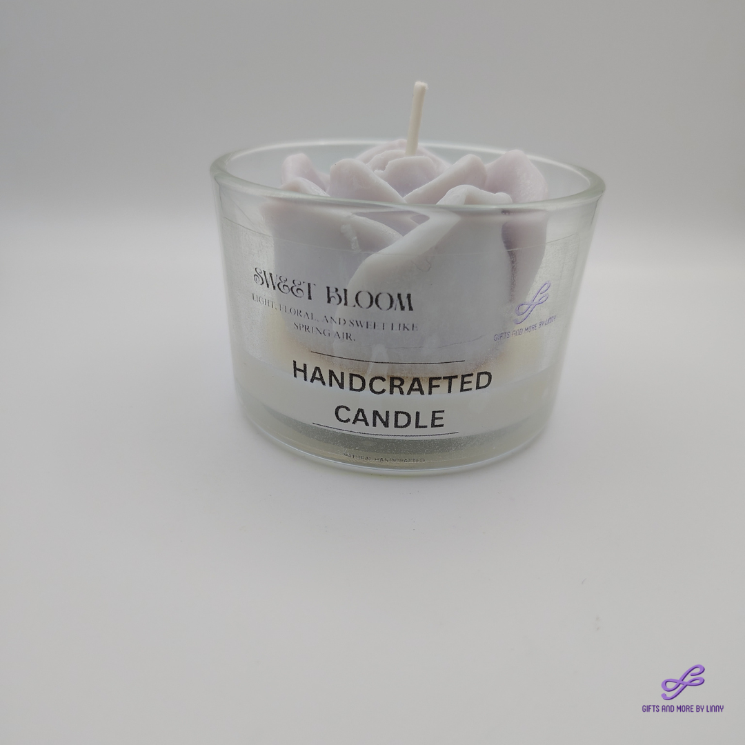Timeless Rose Handcrafted Candle 4oz Jar