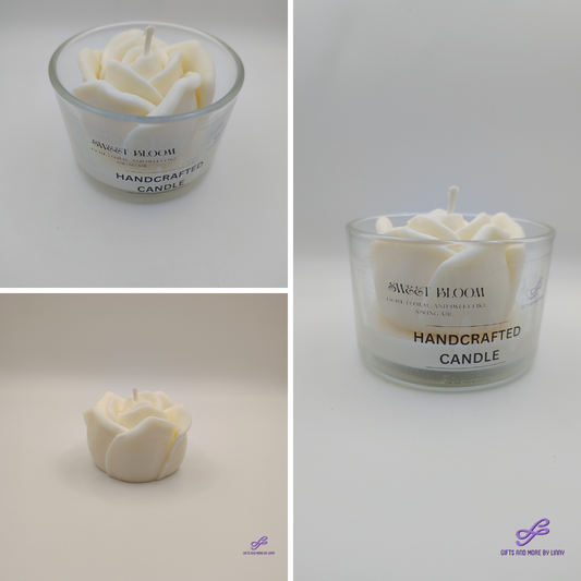 Timeless Rose Handcrafted Candle 4oz Jar - Pure Grace