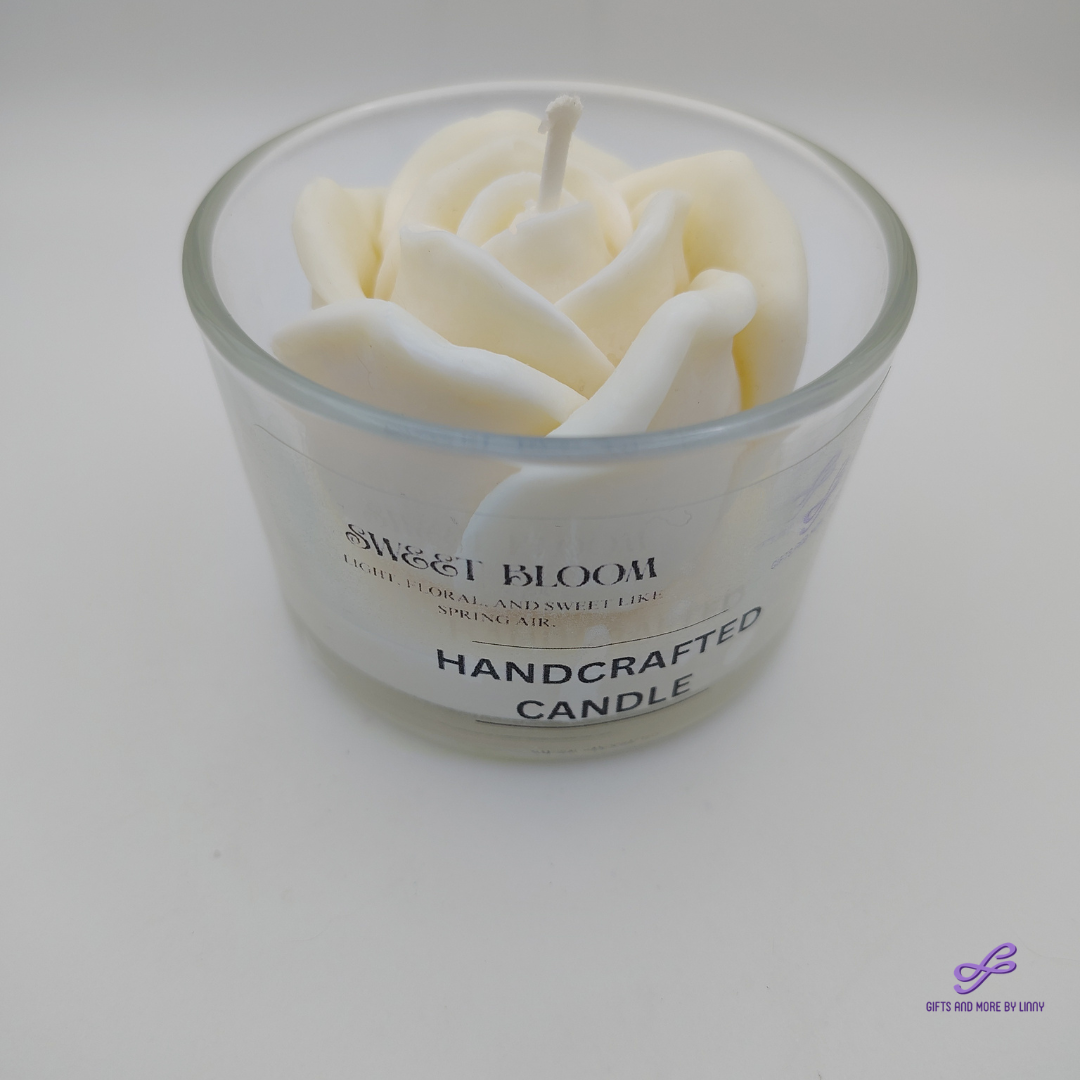 Timeless Rose Handcrafted Candle 4oz Jar - Pure Grace