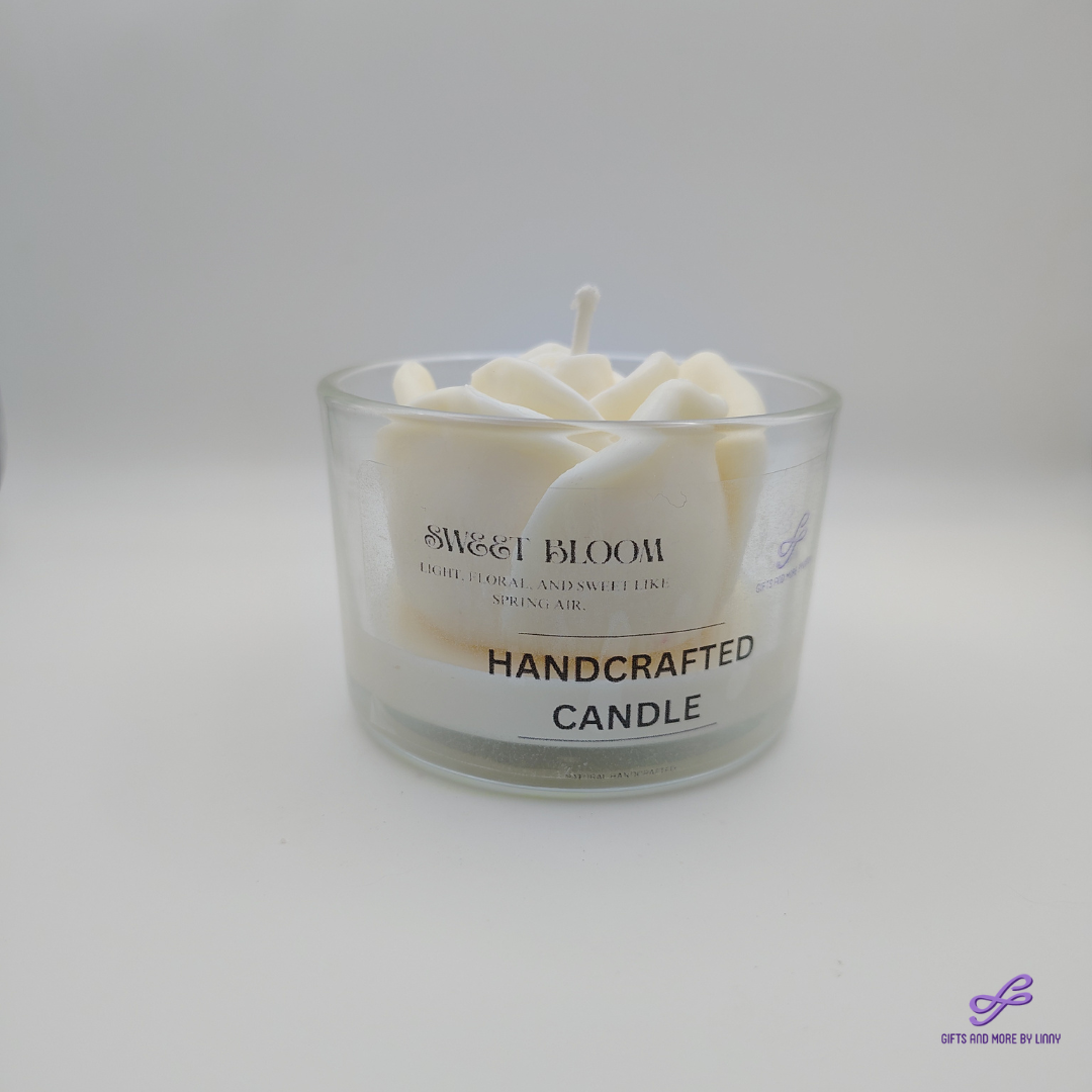 Timeless Rose Handcrafted Candle 4oz Jar - Pure Grace