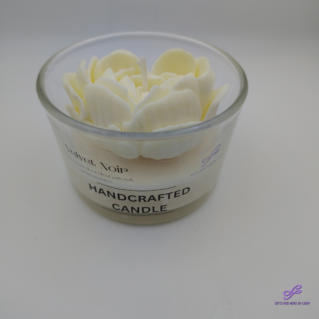 Rose Heart Glow Handcrafted Candle 4oz Jar - Sunbeam Love