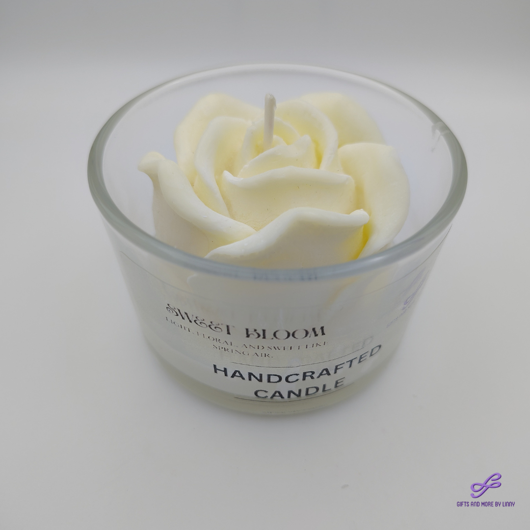 Timeless Rose Handcrafted Candle 4oz Jar - Sunbeam Love