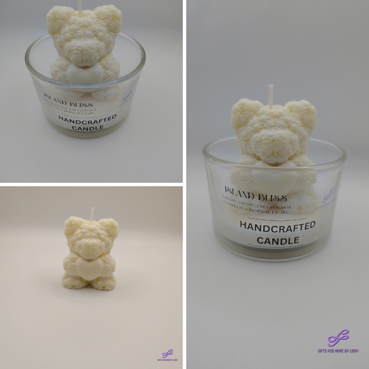 Bear Hugs & Love Handcrafted Candle 4oz Jar - Sunbeam Love