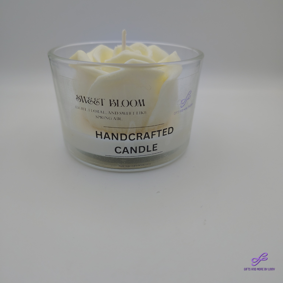 Timeless Rose Handcrafted Candle 4oz Jar