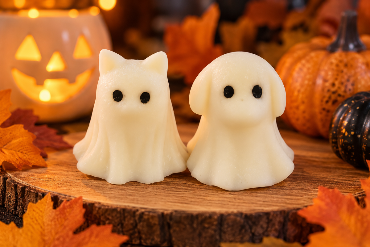 Boo Crew Cat & Dog Ghost Soy Wax Melts 👻🐾