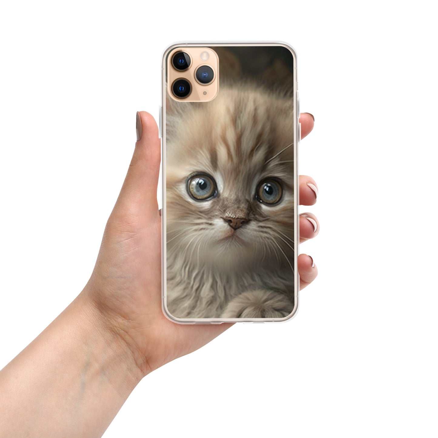Whiskers, Kitten Clear Case for iPhone®
