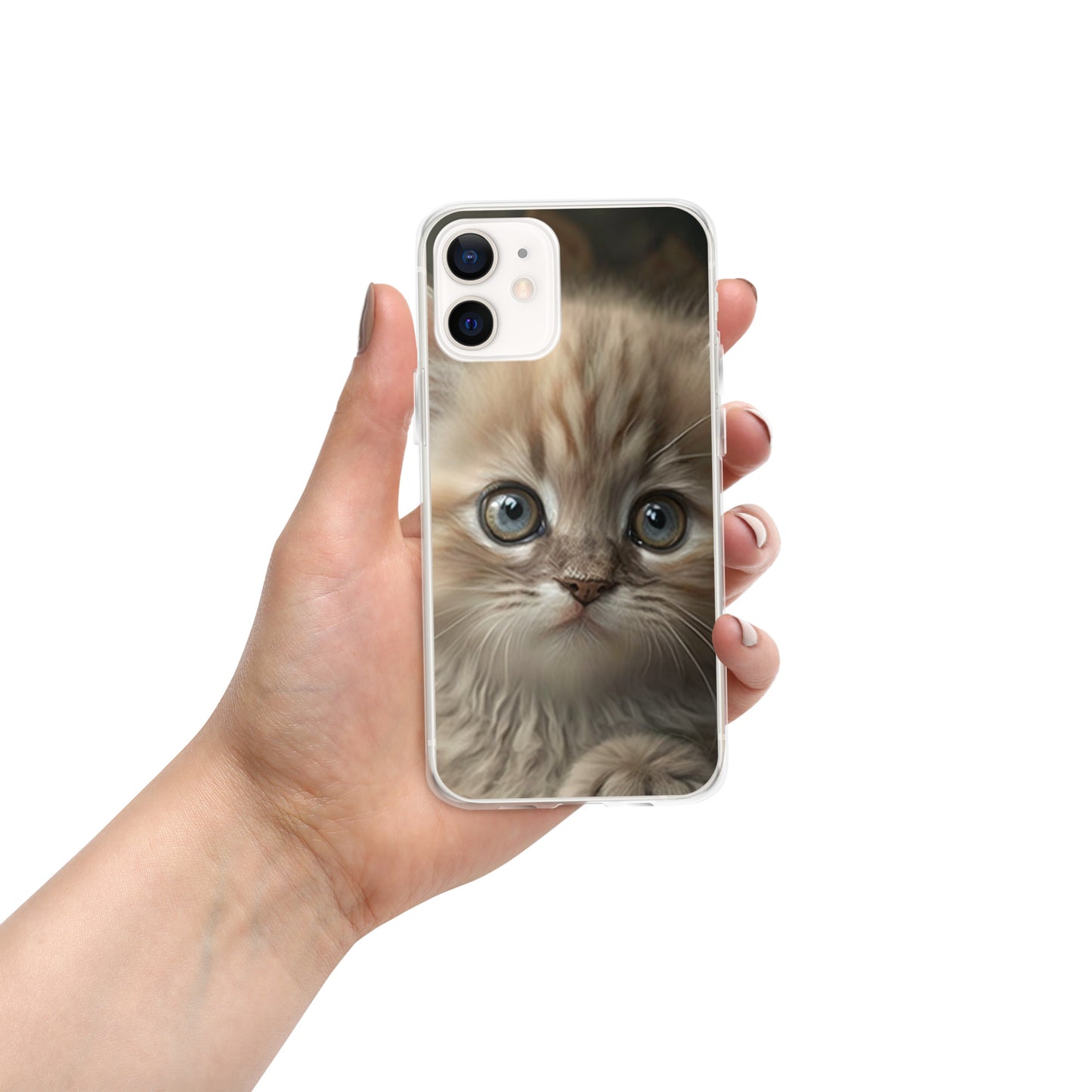 Whiskers, Kitten Clear Case for iPhone®