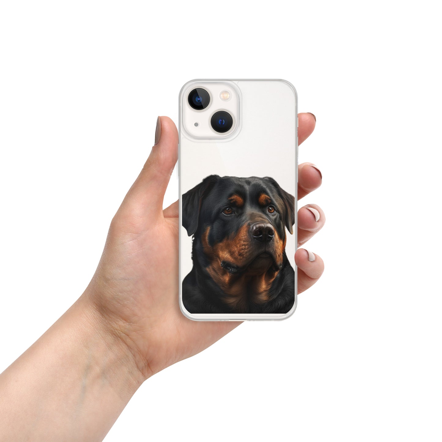 Roxy, Rottweiler Dog Clear Case for iPhone®